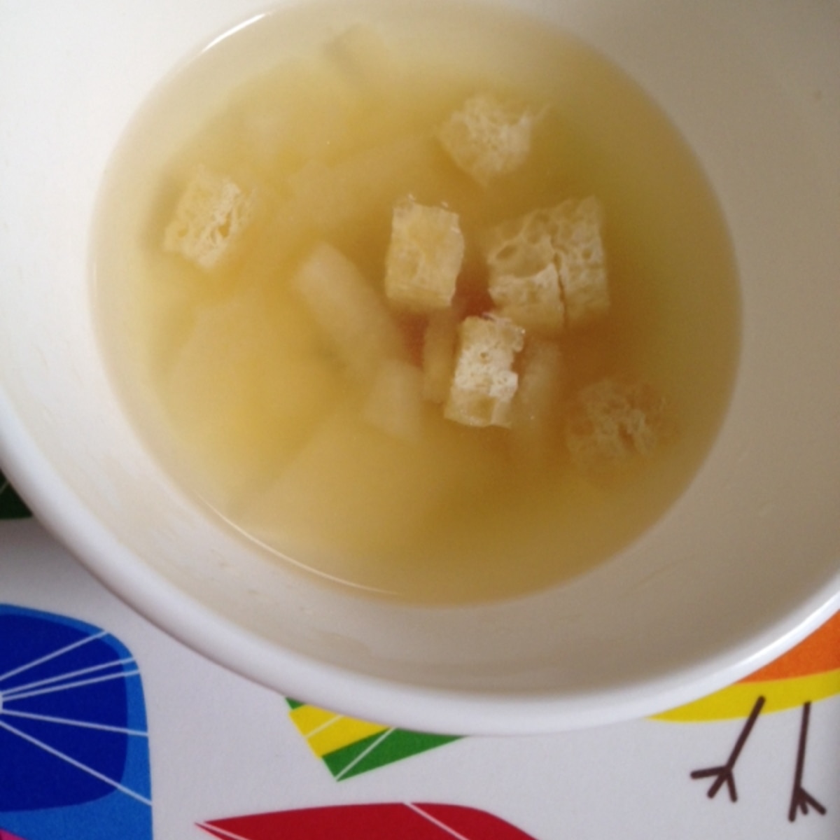 離乳食 大根と油揚げの味噌汁 レシピ 作り方 By かなぶん 楽天レシピ 離乳食 大根と油揚げの味噌汁 レシピ 作り方 By かなぶん 楽天レシピ